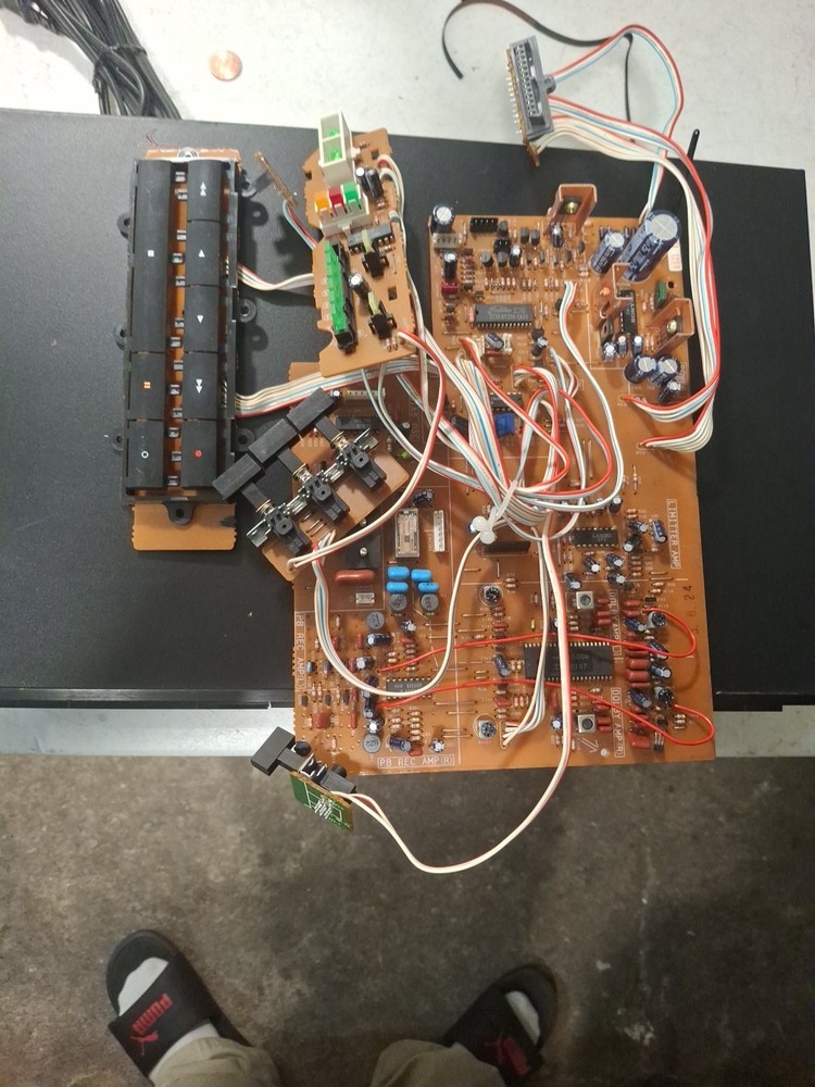 SONY TC-U270 Cassette Tape Deck MAIN PCB Board Works