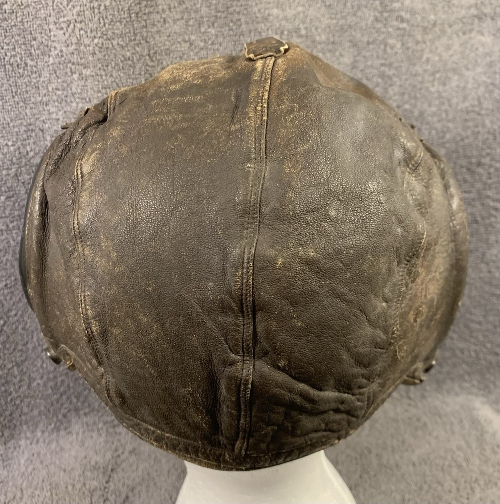 US Army Air Forces Flight Helmet Type A-11 Spec 3189 Leather Size Medium