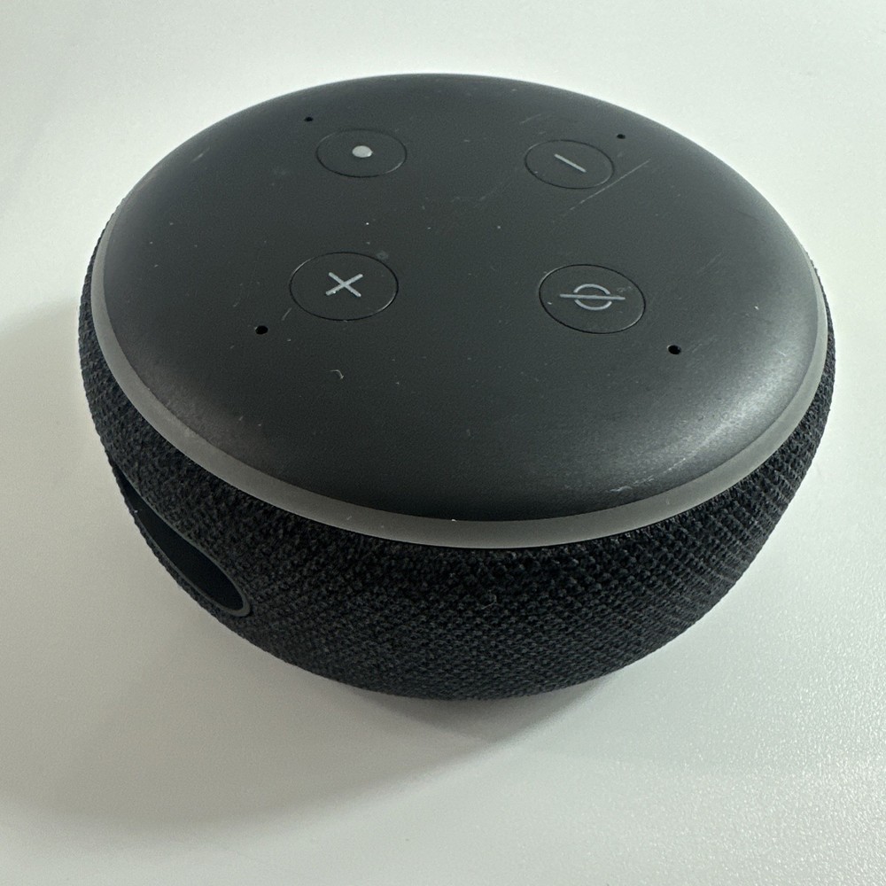 Amazon Alexa Echo Dot (3rd Generation) D9N29T Smart Speaker Black Tested Works