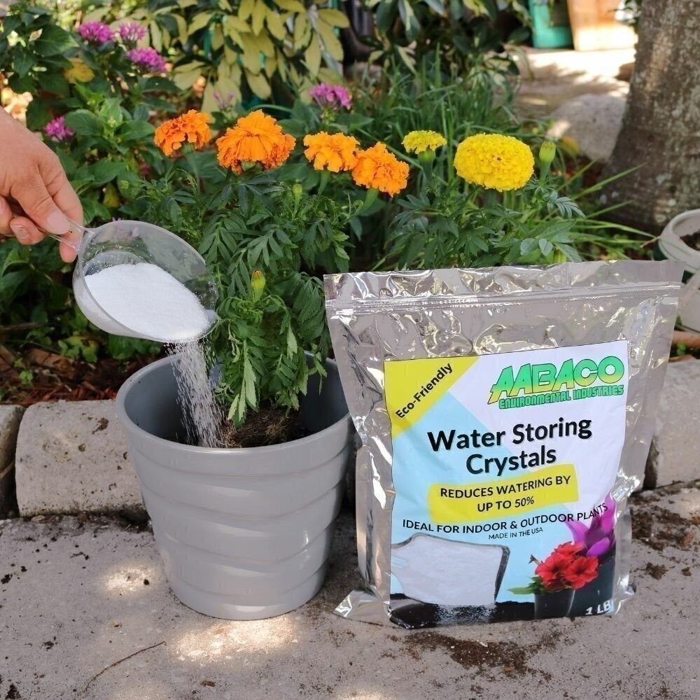 1lb. Water Absorbing Polymer Crystals - Soil Moisture