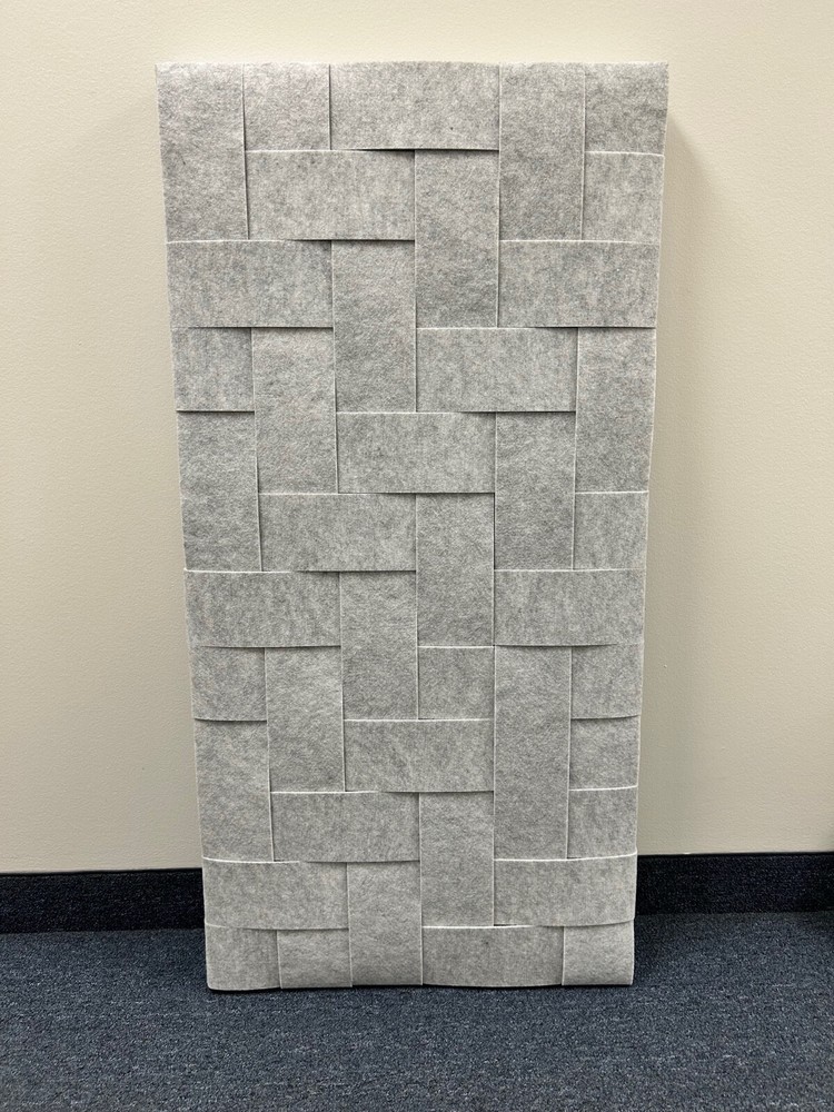Polyester Felt Twill Weave Acoustic Panel