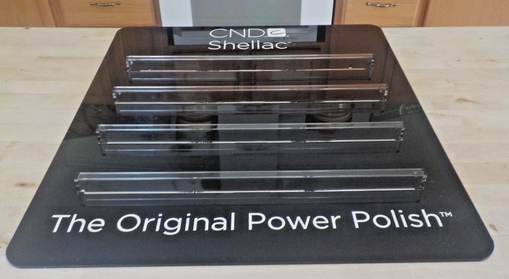 CND Black Acrylic Wall Display