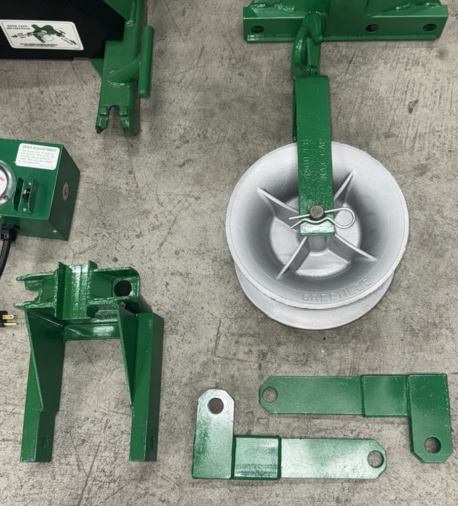 Greenlee 6001 6000 LBS Super Tugger Cable Puller Set *GREAT SHAPE* #2