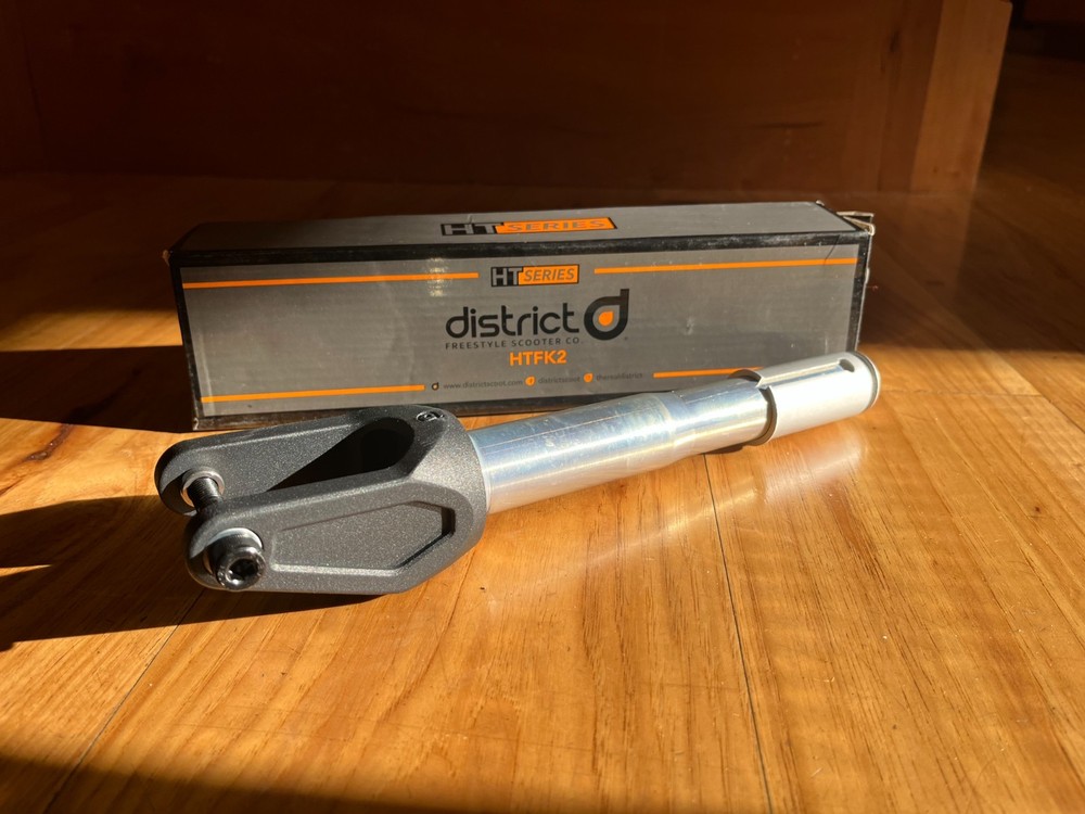 District Scooter Fork HTFK2 HT Series Color: Asfalt