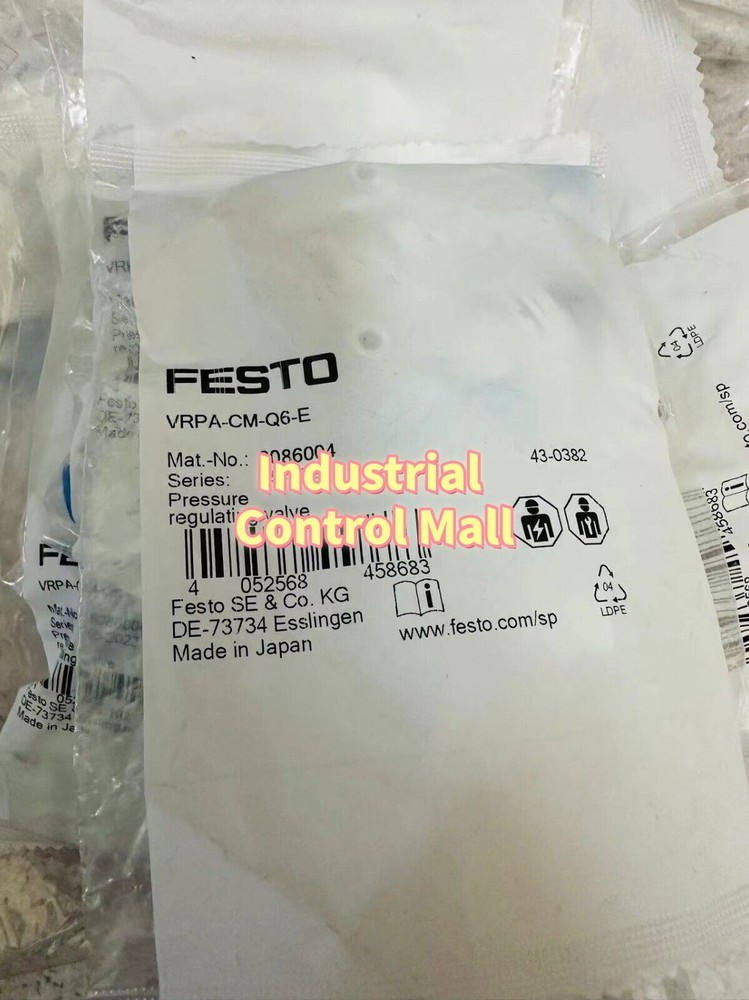 1PC New For Festo VRPA-CM-Q6-E Pessure Reducing Valve 8086004 VRPACMQ6E