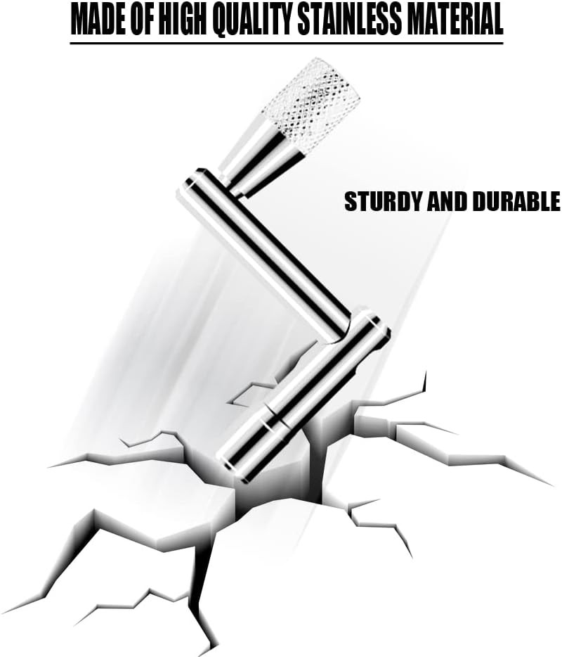 Drum Tuning Key 3 Pack Universal Speed Key Continuous Motion