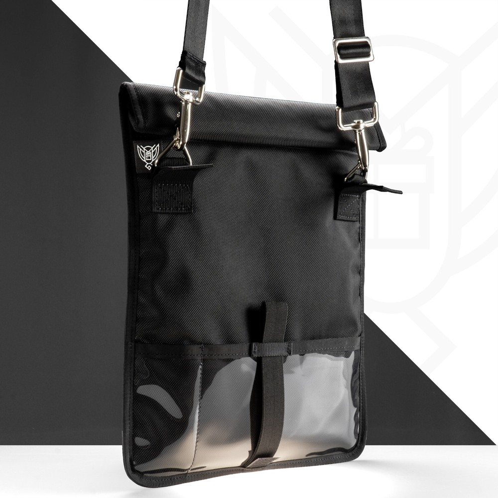 Xtreme Sight Line ~ Xecutive Faraday Bag for Tablets/Medium Electronics ~ Black