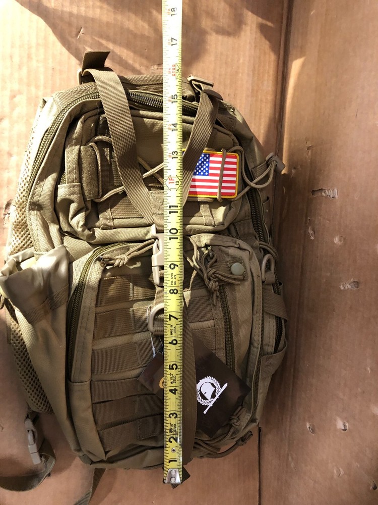 Hannibal Tactical Molle Backpack Military Multipurpose, Olive Green New