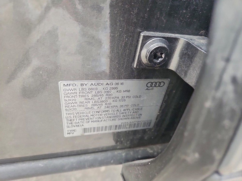 CONTROLLER CONSOLE MOUNTED OEM 17-19 Q7 AUDI 1YR WRNTY
