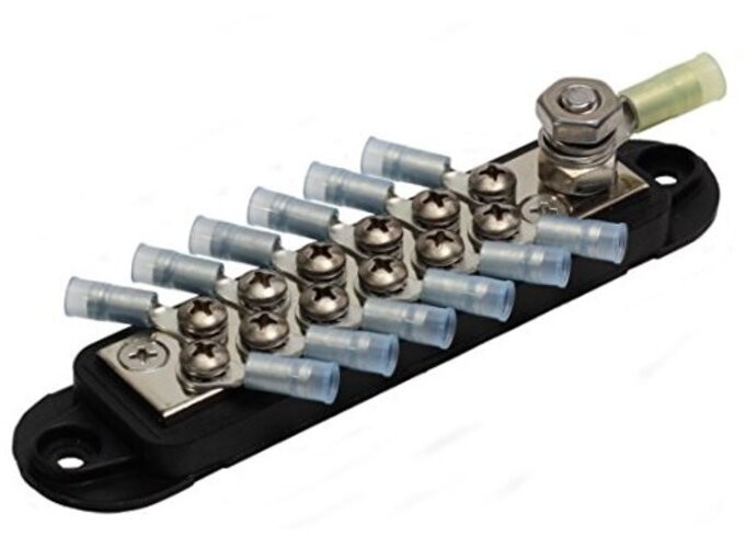 Fastronix 12 Terminal Ground Terminal Distribution Block Kit