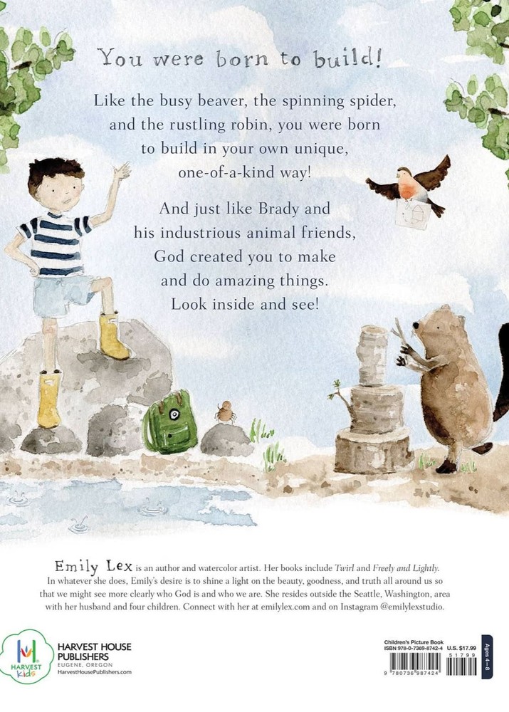 Build by Emily Lex Children's Book