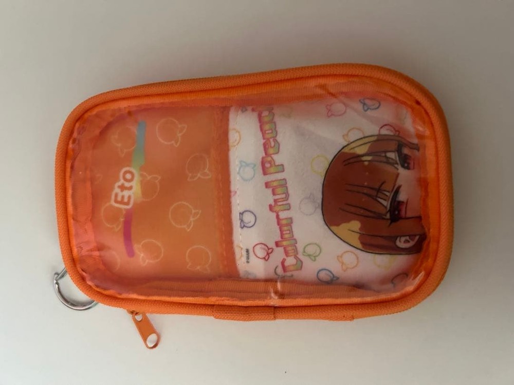 Colorful Peach Gadget Pouch