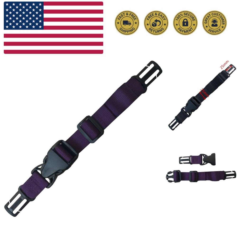 Backpack Chest Strap- Nylon -Suitable for Webbing on The Backpack up to 1in P...