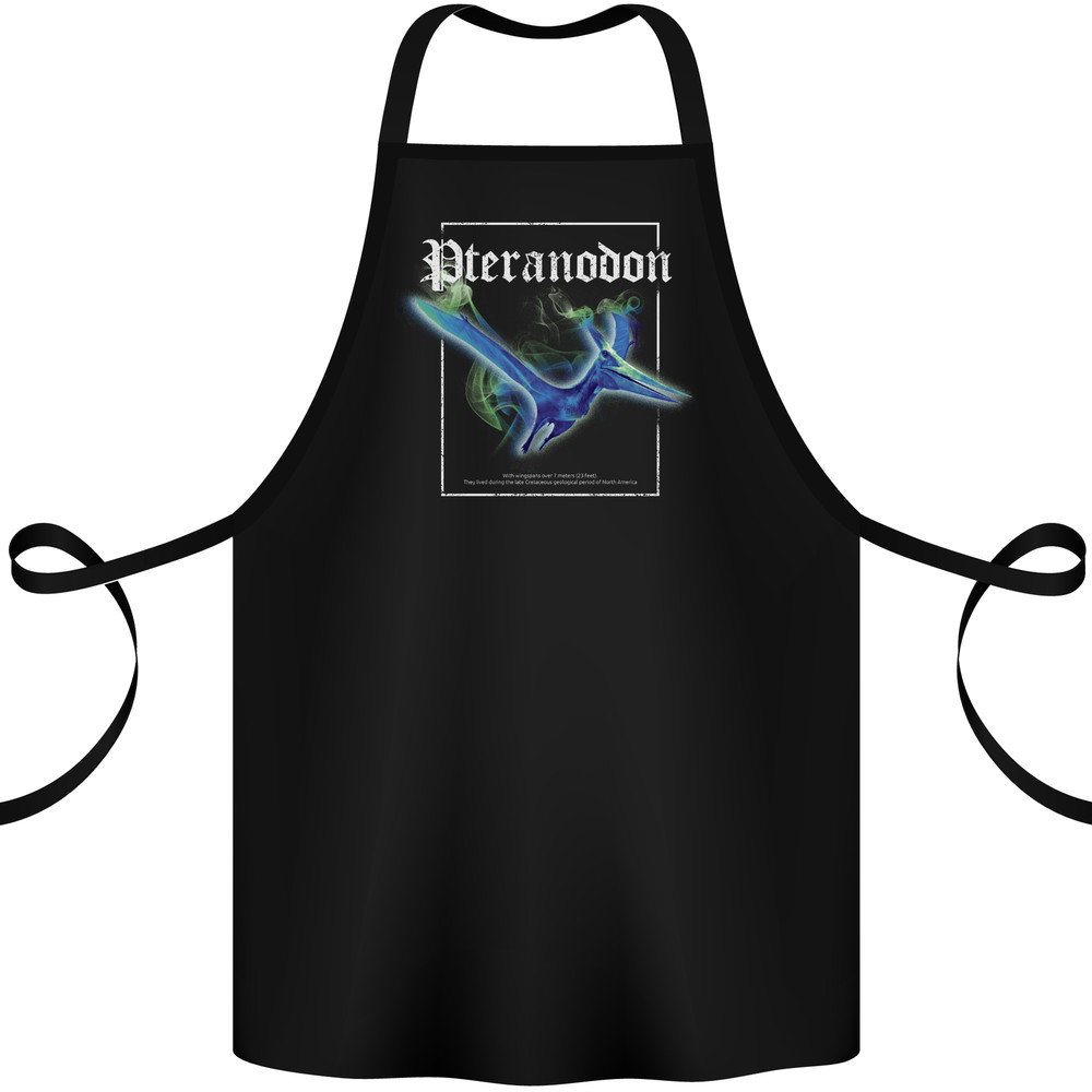Pteranodon Dinosaur Cotton Apron 100% Organic