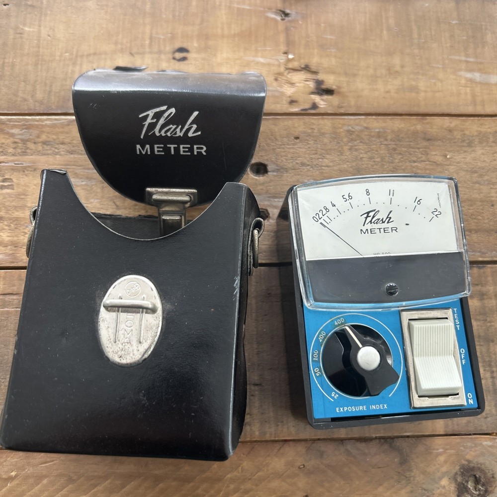 Wein Flash Meter WP 1000 w/ Case Tested & Working