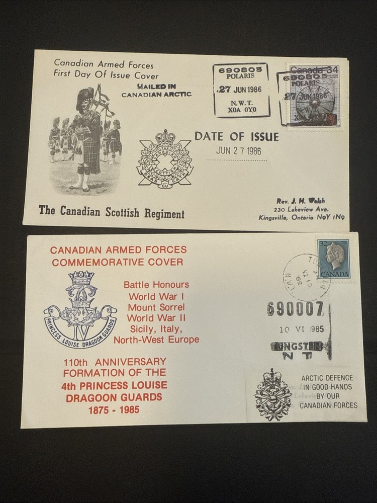40x NWT / Arctic Canada Covers - Canadian Armed Forces incl Pilot Signed