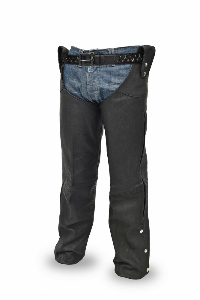 MEN’S ADJUSTABLE SIDE SNAP BELTLESS CHAP