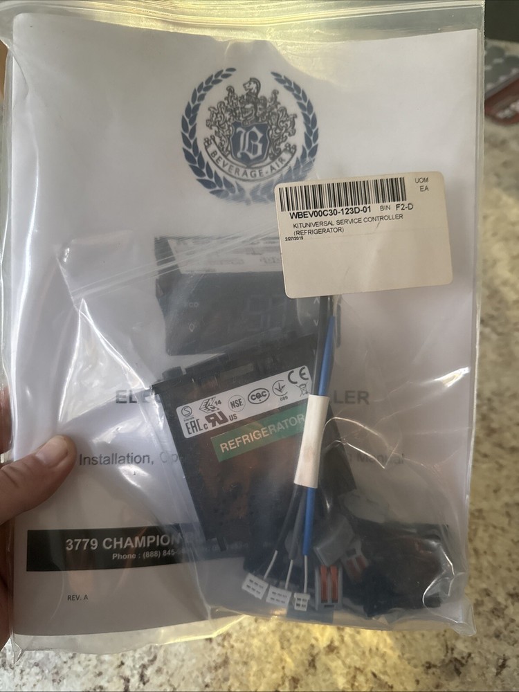 Beverage Air Temperature Controller Refrigerator