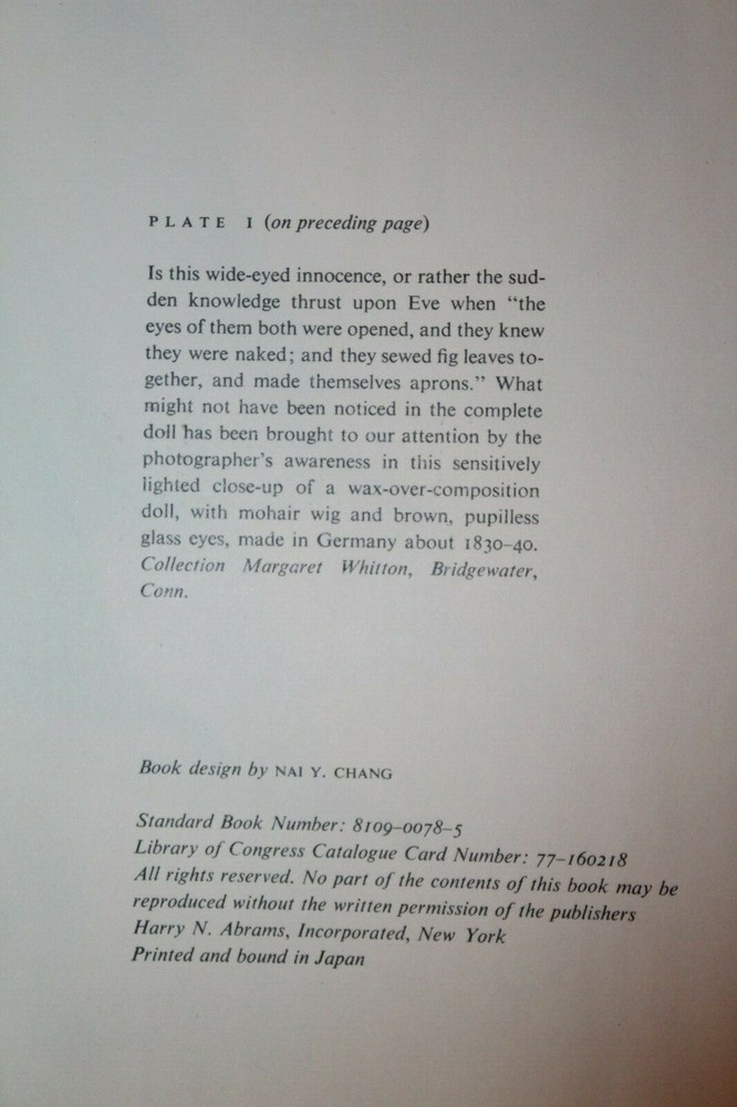The DOLL Text By Carl Fox Hardbound Book