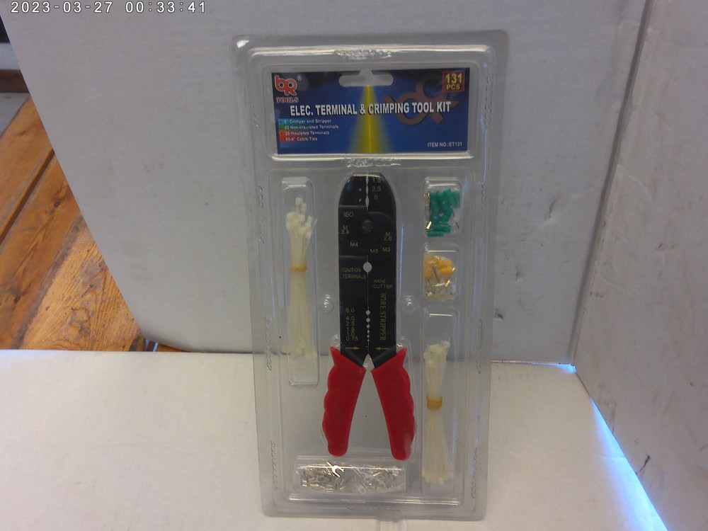 Wire Stripper/ Crimer tool kit 131 pieces NEW