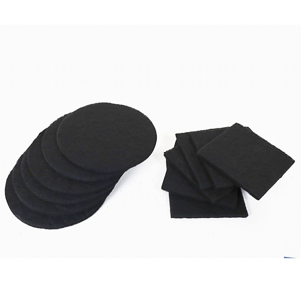 Epica 12 Pack Charcoal Filter Replacement for Countertop Compost Bin | Black