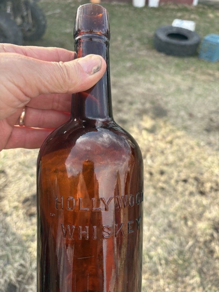 Hollywood Whiskey Bottle