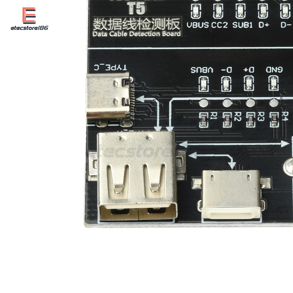 T5 Multifunctional Interface Cable Detection Module Data Cable Abnormal Testing