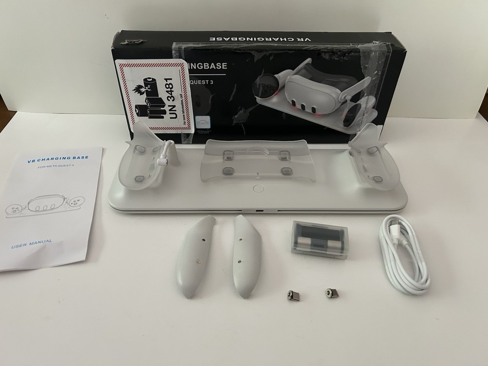 VR Charging Base for Meta Quest 3 - New, Open Box