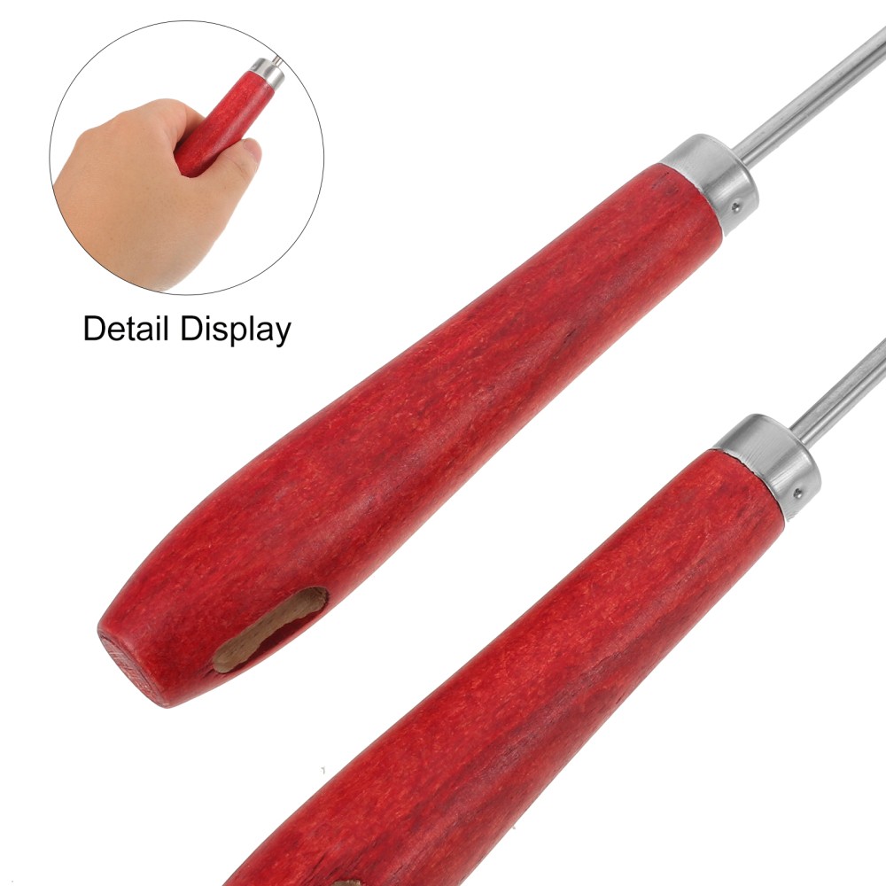 2 Pcs Fire Pit Tools Poker Stick Campfire Accessories Kit Camping