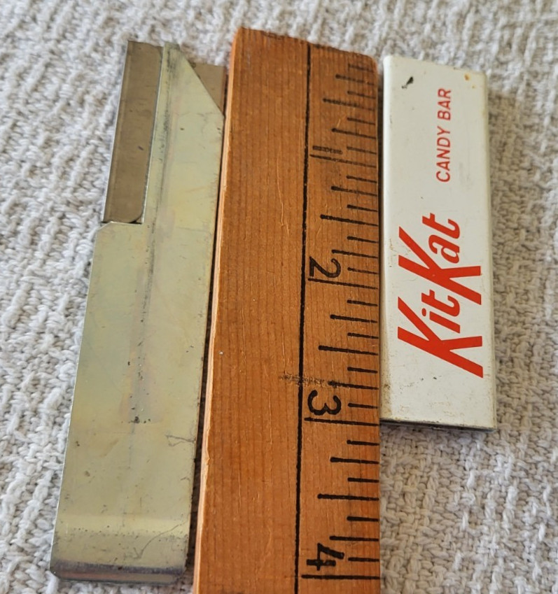 Vintage KitKat Candy Bar Razor Blade