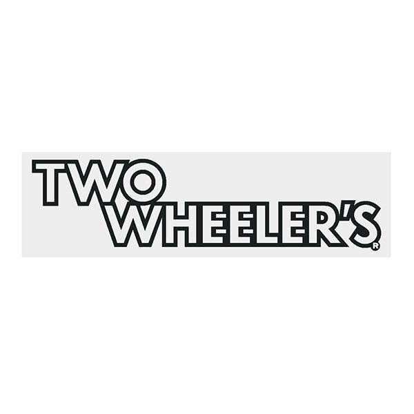 Two Wheelers - Bar - decal BLACK