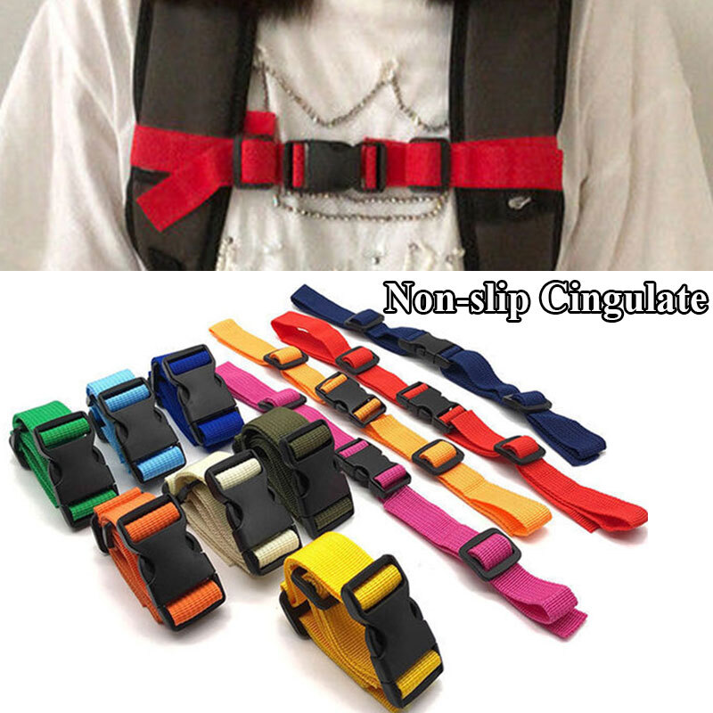 Adjustable Bags Backpack Webbing Sternum Chest Harness Buckle Clip Strap Tools!
