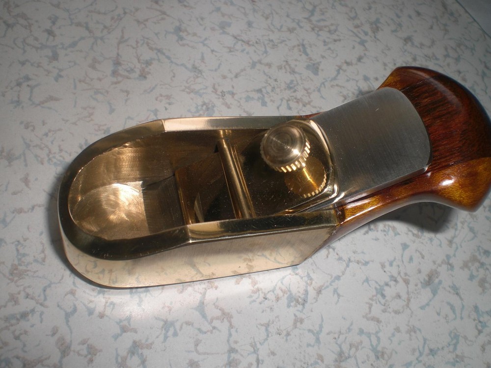 1PC High Quality Wood Working Convex Plane brass luthier tool 2 1/4“