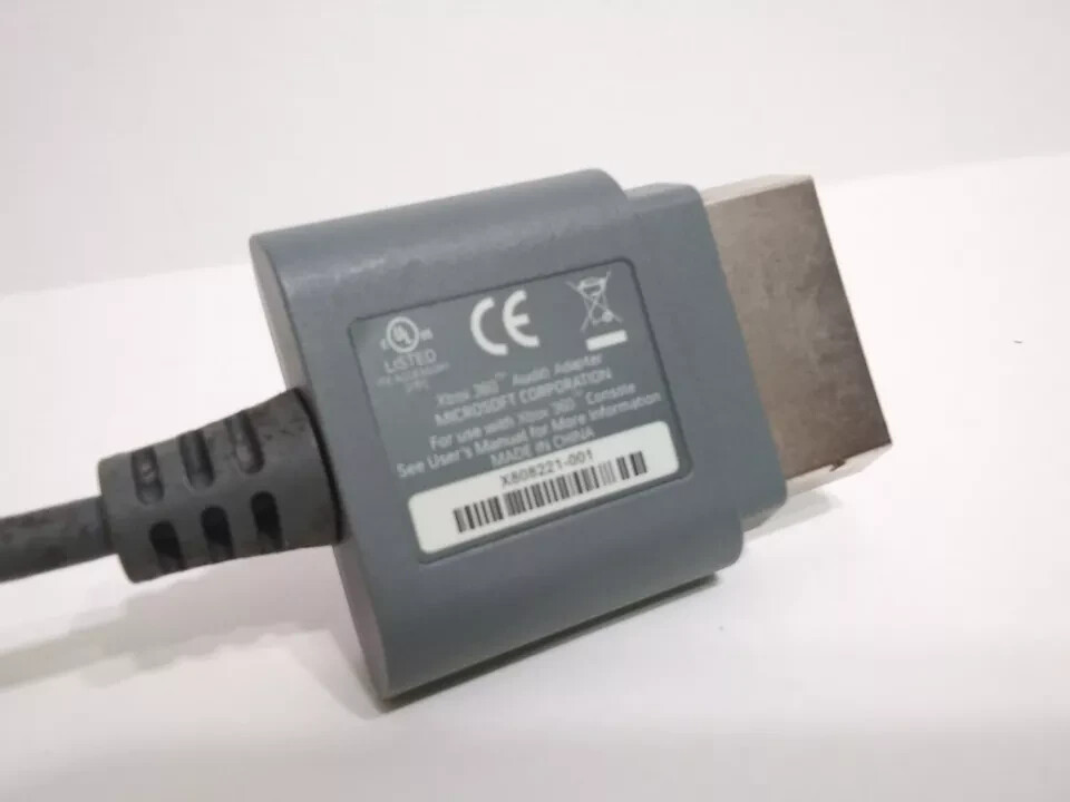 W220 Original Microsoft Xbox 360 Audio Adapter - Tested