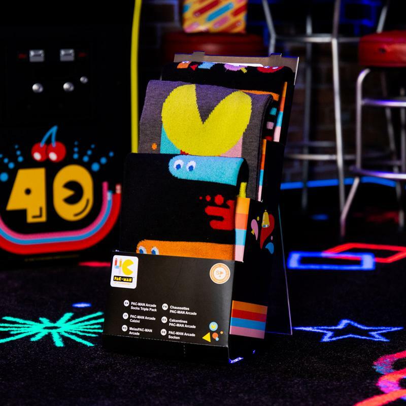 PAC-MAN 40th Anniversary Socks Pack