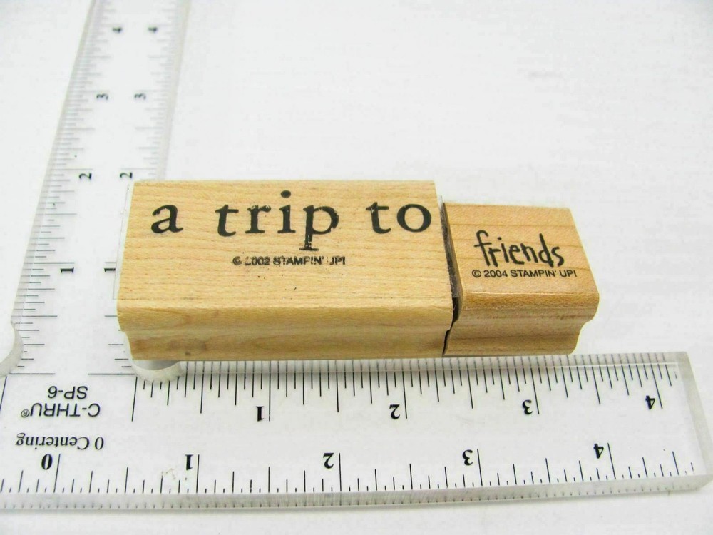 Friends Trip Rubber Stamp - Stamp Set A529