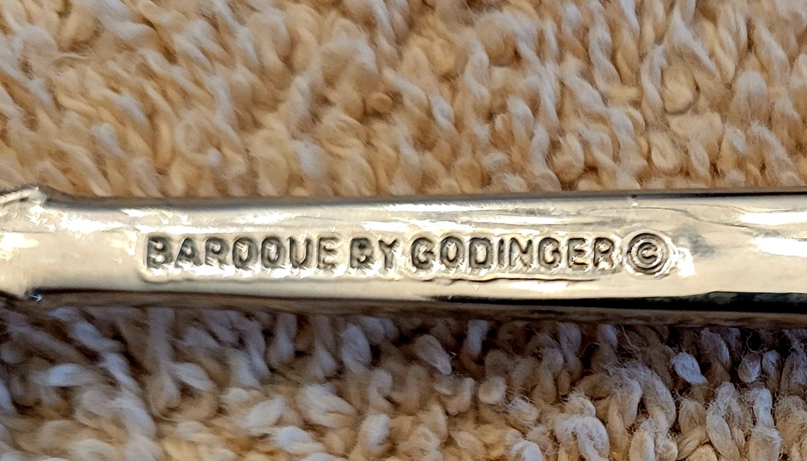 Baroque By Godinger Silver Plated 5 Piece Place Setting