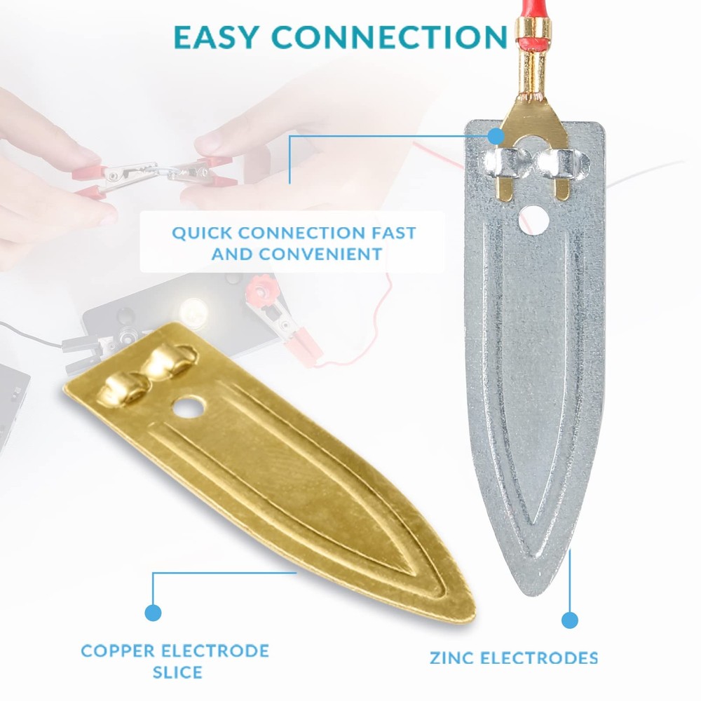 Fruit Battery Science Experiment Kit with Instruction, Potato Science Educati...