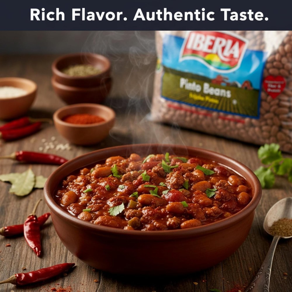 4 lb Pinto Beans - Nutrient-Rich & Versatile Cooking Essential