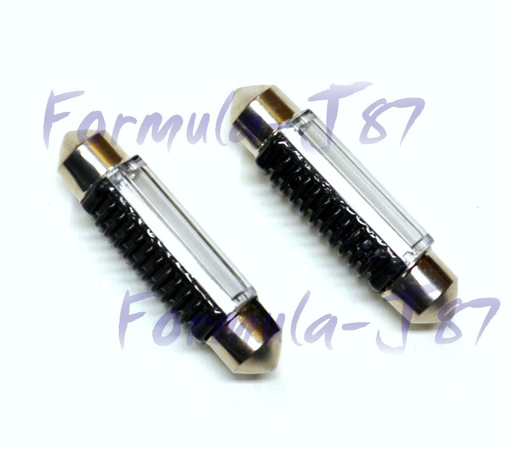 LED Light Canbus Error Free 211-2 5W Blue 10000K Two Bulb Interior Dome Replace