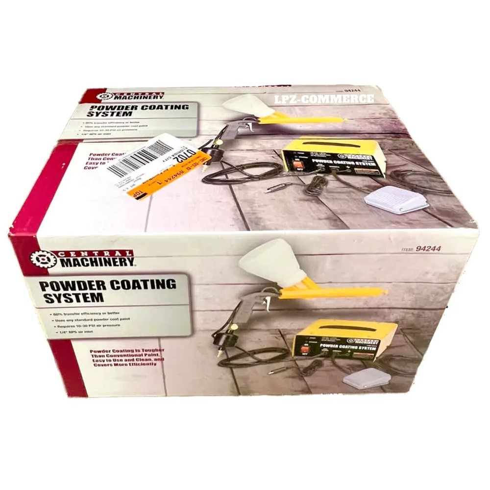 Powder Coating System Electrostatic Paint Gun 10-30 PSI
