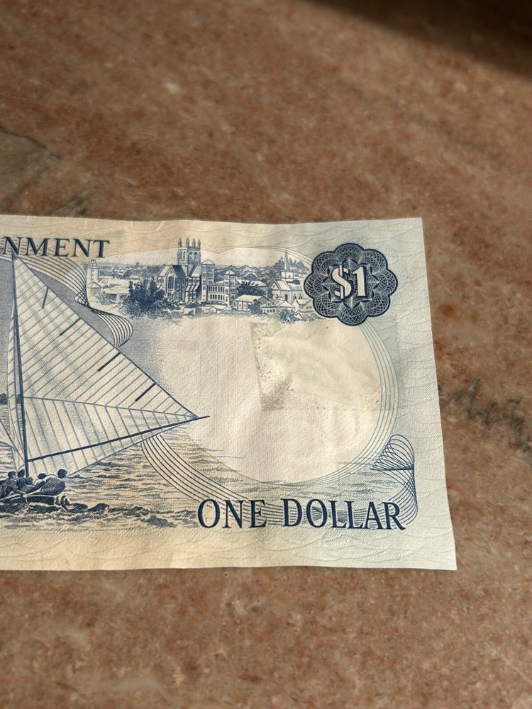 Bermuda Government 1970 $1 Banknote