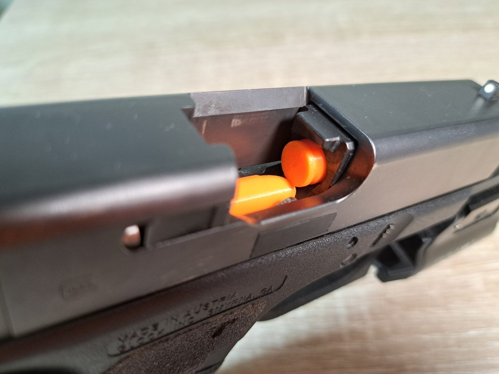 9mm Dummy Rounds, Snap Caps | Training | Dry Fire | 100% Solid Infill | 10 Pack