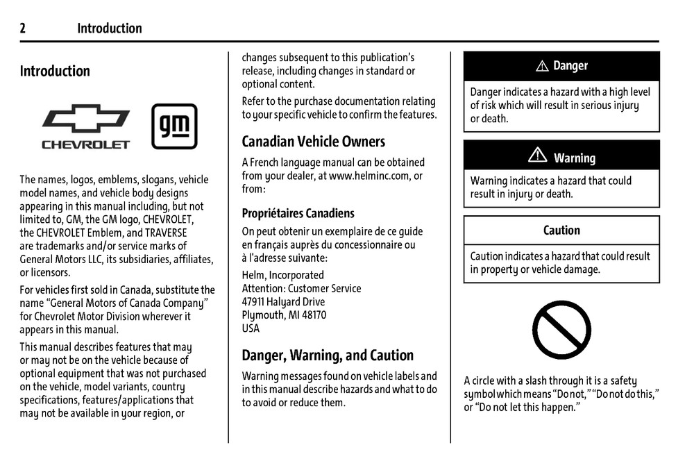 2025 Chevrolet Traverse Owners Manual User Guide Reference Operator Book