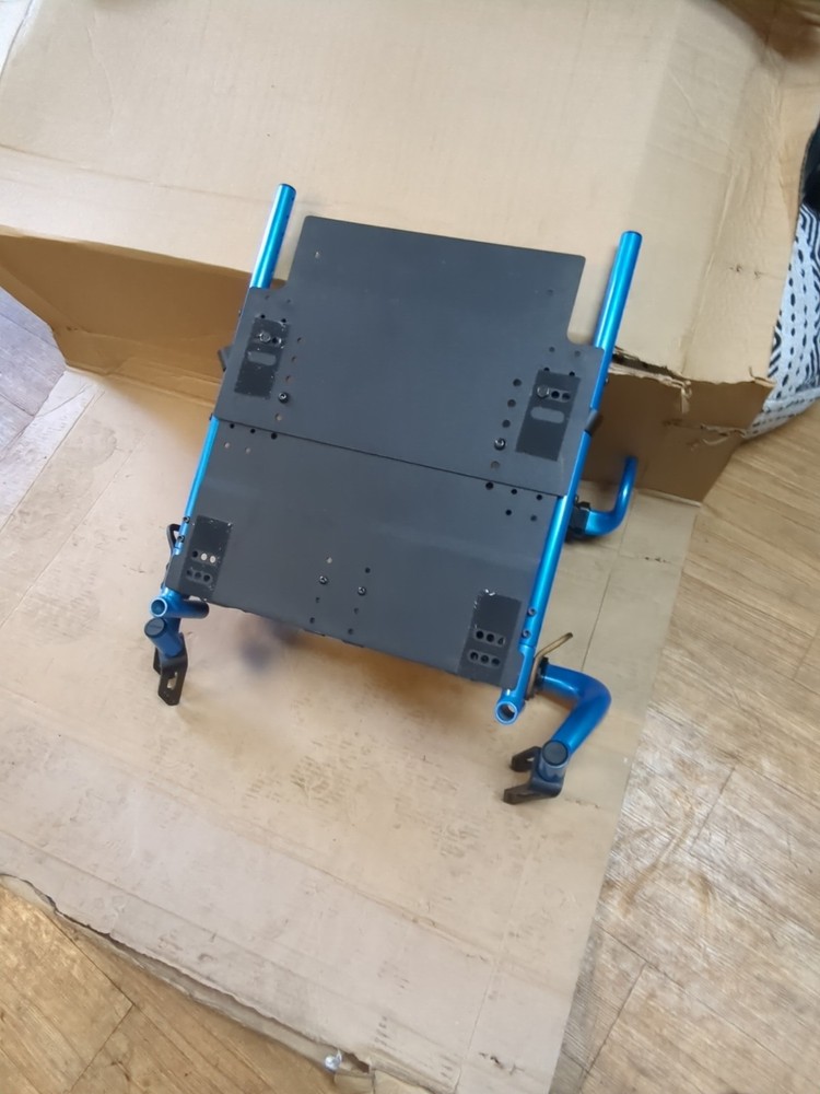 Quickie Access Manual Wheelchair Frame Blue