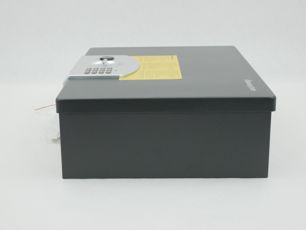 SentrySafe Portable Security Safe Large 0.5 cu ft Digital Lock Tethering PL048E