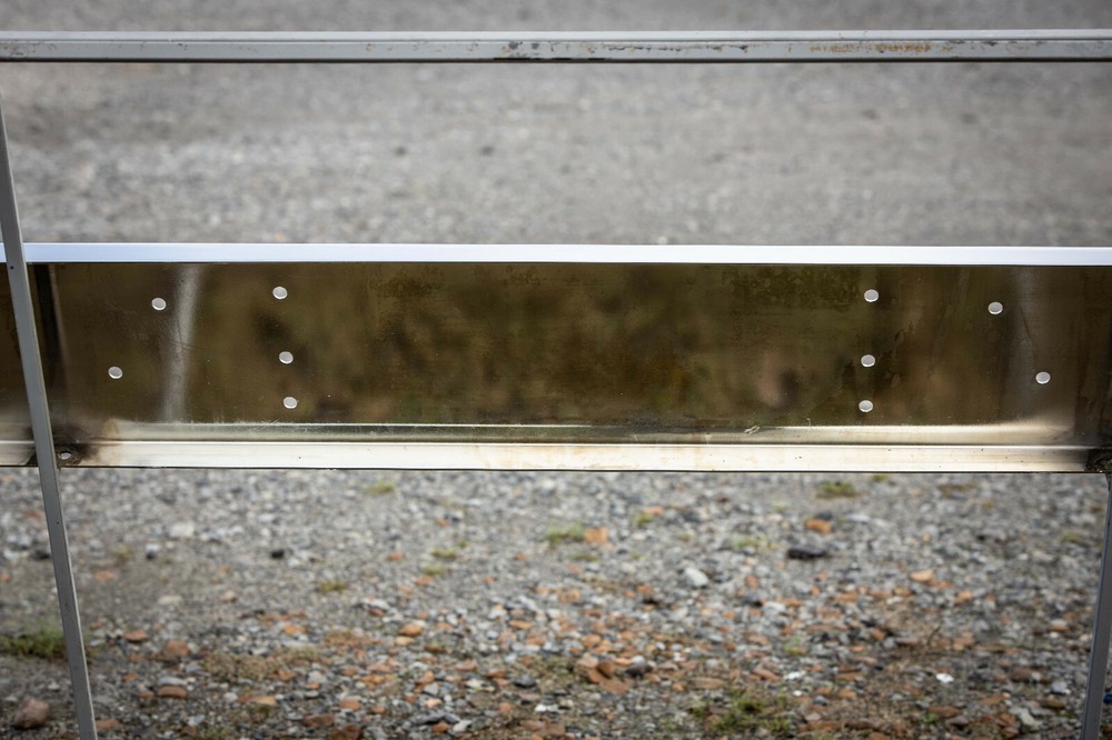 Mack RD688S / RD6900S Bumper - 10" Chrome with Triangular Bolt Pattern - USA