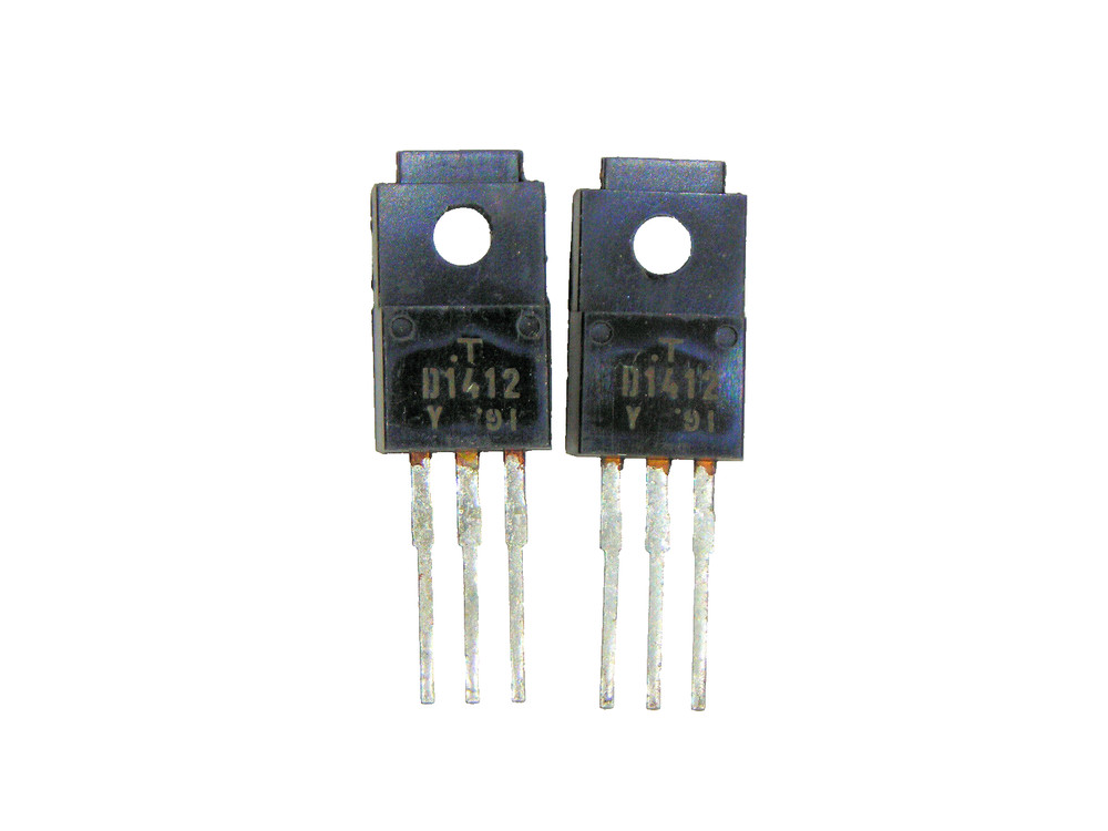 2SD1412 "Original" Toshiba Transistor 2 pcs