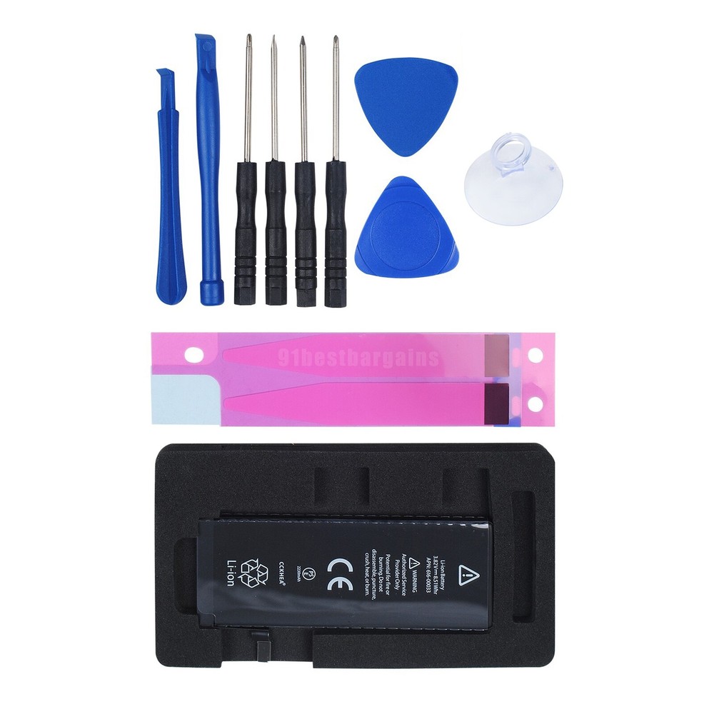 For Apple iPhone 6 Battery Internal Replacement 2230mAh + Tool Adhesive