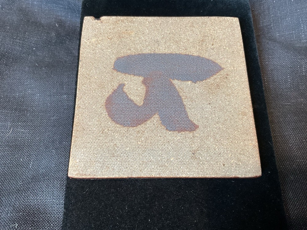 Vintage Signed Ceramic Tile